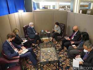 Menlu Bertemu Kepala Bantuan Kemanusiaan PBB, Ini yang Dibahas