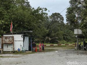 PLBN Jagoi Babang Belum Rampung, Begini Pos Sementaranya