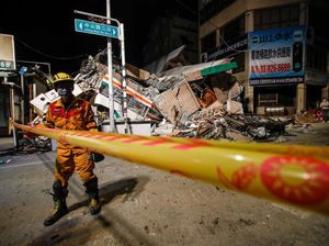 Porak Poranda Taiwan Usai Diguncang Gempa Dahsyat M 6,9