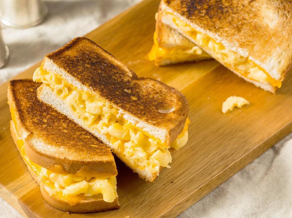 Resep Sandwich Mac and Cheese, Menu Sarapan Praktis Mengenyangkan