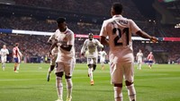 Begitu juga saat gol kedua Madrid. Rodrygo, sang pembuat gol, menari-nari sebagai bentuk dukungan kepada Vinicius, yang juga ikutan menari. (Foto: Real Madrid via Getty Images/Antonio Villalba)