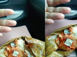 Hampir Celaka, Wanita Ini Temukan Isi Staples di dalam Ketan Pulut
