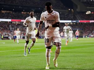Tarian Vinicius untuk Fans Rasis Atletico