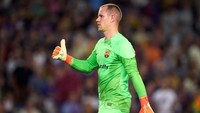 Barca juga jadi tim dengan kebobolan paling sedikit sejauh ini dengan satu gol (Getty Images)