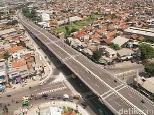 Konstruksi Rampung, Flyover Kopo Bandung Diuji Coba Besok