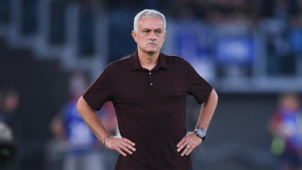 Pelatih AS Roma, Jose Mourinho. (Foto: NurPhoto via Getty Images/NurPhoto)