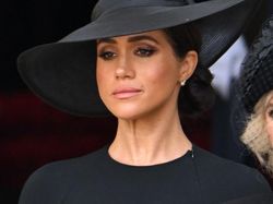 Tangis Meghan Markle Iringi Pemakaman Ratu Elizabeth II