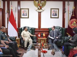 Bertemu Dubes Spanyol, Prabowo Ingin Kerja Sama Pertahanan Semakin Kuat