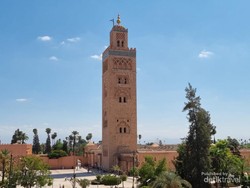 Masjid Abad ke-12 Koutoubia Rusak Diguncang Gempa Maroko