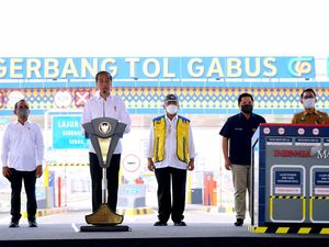 Nggak Bosan-bosan Jokowi Resmikan Jalan Tol, Kini Khusus Truk Barang