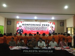 Kasus Meningkat, Polisi Gulung 137 Pelaku 3C di Mataram