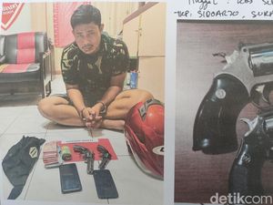 Senpi yang Dipakai Merampok SPBU Sidoarjo Ternyata Pistol Korek Api Senpi yang Dipakai Merampok SPBU Sidoarjo Ternyata Pistol Korek Api