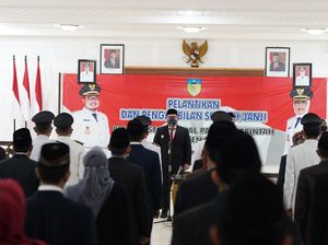 Lantik Puluhan Pejabat Struktural, Bupati Kediri Pesan Hal Ini