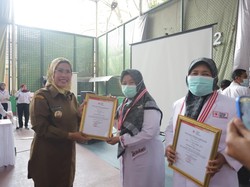 400 Pendonor Darah di Kabupaten Serang Diberi Penghargaan oleh PMI