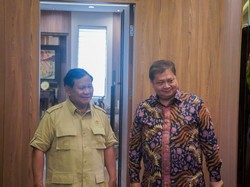 Airlangga dan Prabowo Bertemu Lebih dari 1 Jam, Ini yang Dibahas