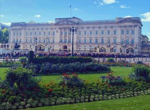 Properti kerajaan/ foto: Instagram/ darrenmccaffrey Istana Buckingham