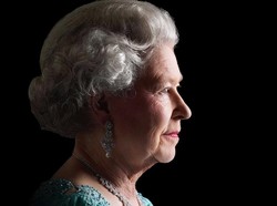 Foto Makam Ratu Elizabeth II
