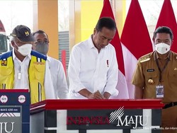 Resmikan Tol Serpong-Balaraja Seksi I, Jokowi: Kurangi Kemacetan di Jakarta