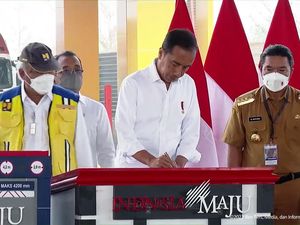 Resmikan Tol Serpong-Balaraja Seksi I, Jokowi: Kurangi Kemacetan di Jakarta Resmikan Tol Serpong-Balaraja Seksi I, Jokowi: Kurangi Kemacetan di Jakarta