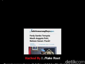 2 Situs PN di Aceh Diretas, Tampilkan Kasus Ferdy Sambo