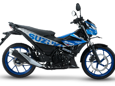 Baju Baru Suzuki Satria F150 Dominasi Hitam-Silver-Biru