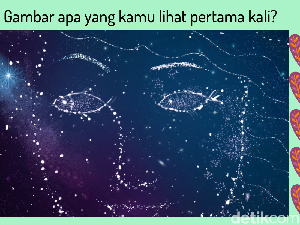 Gambar yang Tampak Pertama Kali Cerminkan Kepribadian, Lihat Wajah atau Ikan? Gambar yang Tampak Pertama Kali Cerminkan Kepribadian, Lihat Wajah atau Ikan?
