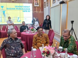 Badan Pengkajian MPR Kunjungi KPU, Bahas Kesiapan Pemilu 2024