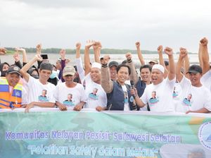 Nelayan di Makassar Deklarasi Dukung Ganjar Nyapres 2024