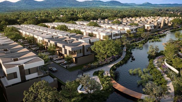 Keren! Begini Potret Hunian Tepi Danau di Sawangan