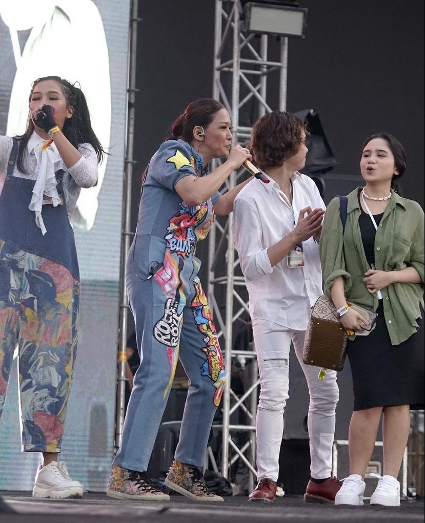 Maia Estianty dan Mulan Jameela
