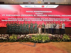 Pertamina Gandeng TNI buat Pengamanan Objek Vital Nasional