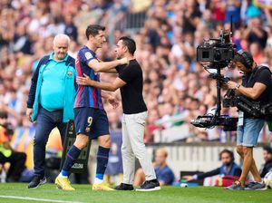 Barcelona Hebat Lagi, Lewandowski Menolak Lupa Jasa Xavi Barcelona Hebat Lagi, Lewandowski Menolak Lupa Jasa Xavi