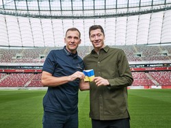 Lewandowski Pakai Ban Kapten Ukraina di Piala Dunia 2022