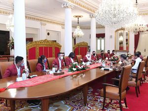 FPTI Lapor Kesiapan Kejuaraan Dunia Panjat Tebing ke Jokowi