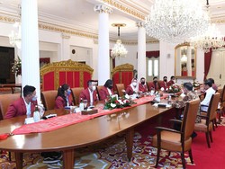 FPTI Lapor Kesiapan Kejuaraan Dunia Panjat Tebing ke Jokowi