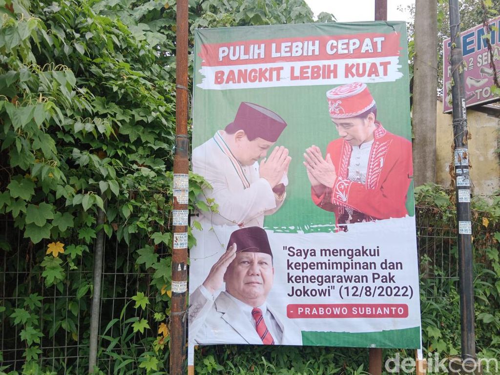 Baliho Jegal Prabowo Capres Juga Muncul di Medan, Gerindra: Pembusukan