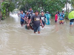 Banjir Terjang Pangandaran, Akses Jalan Utama di 4 Desa Terputus