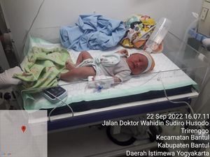 Sedih, Bayi Perempuan Ditemukan di Pematang Sawah Sewon Bantul