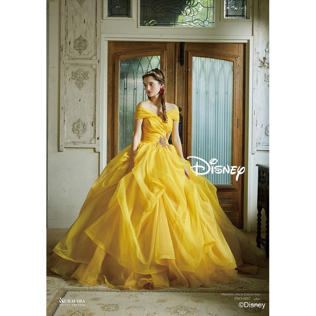 Belle/ Foto: disney-weddingdress.com Belle/ Foto: disney-weddingdress.com