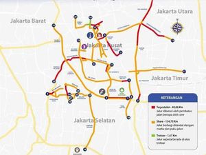 Peta 26 Calon Jalur Sepeda Baru di Jakarta, Total Panjang Nyaris 200 Km! Peta 26 Calon Jalur Sepeda Baru di Jakarta, Total Panjang Nyaris 200 Km!