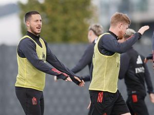 Belgia Menantikan Hazard yang Lebih Bahagia Belgia Menantikan Hazard yang Lebih Bahagia