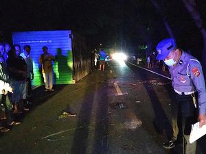 Kontainer Lepas di Jalur Denpasar-Gilimanuk, Polisi: Kesalahan Sopir Kontainer Lepas di Jalur Denpasar-Gilimanuk, Polisi: Kesalahan Sopir