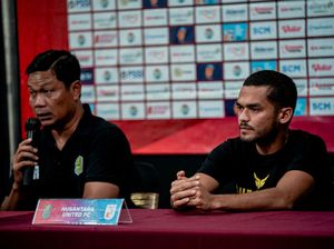 Menjamu Persikab Bandung, Nusantara United Targetkan Menang Perdana