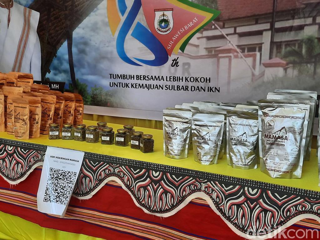 Expo UMKM Sulbar, Pemkab Mamasa Pamer Kopi yang Tembus Pasar Rusia