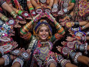 Mengintip Persiapan Jelang Festival Navratri di India Mengintip Persiapan Jelang Festival Navratri di India