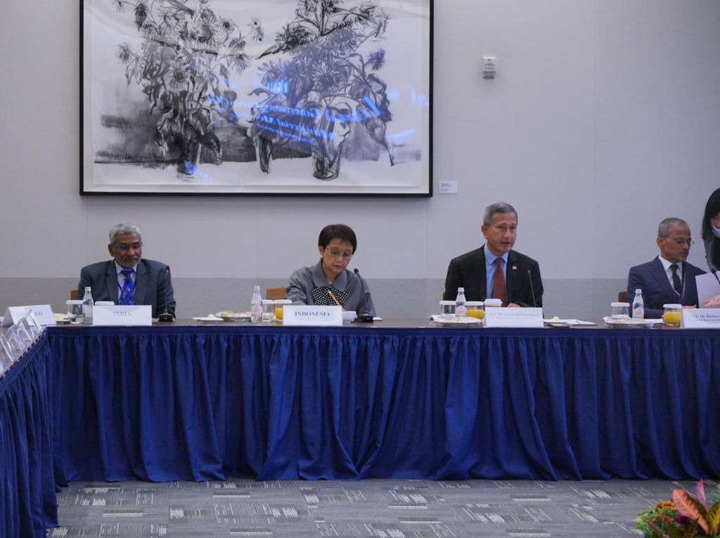 Menlu Beberkan Persiapan G20 di New York-Singgung Situasi Geopolitik Menlu Beberkan Persiapan G20 di New York-Singgung Situasi Geopolitik