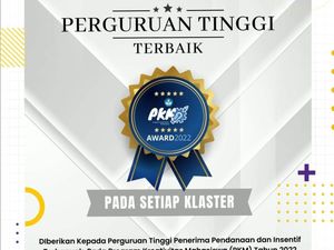 18 Perguruan Tinggi Terbaik pada Program Kreativitas Mahasiswa 2022