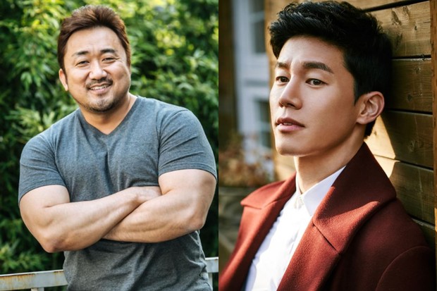 Potret Ma Dong Seok dan Kim Moo Yeol sebagai pemeran utama film The Outlaws 4