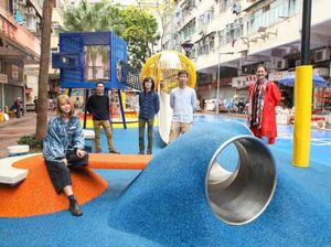 Ada Taman Warna-warni Nyempil di Tengah Padatnya Hong Kong