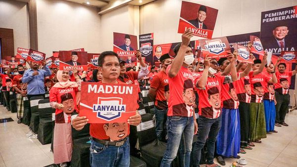 Relawan Pendekar Tangguh Kompak Dukung LaNyalla Nyapres 2024